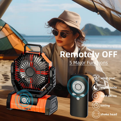 Rechargeable Portable Camping Fan