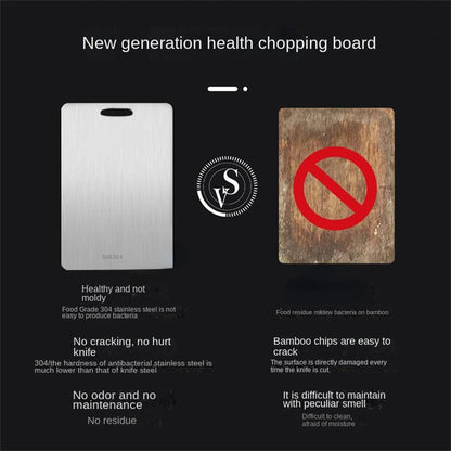 Antibacterial Non-Toxic Titanium Steel Chopping Board