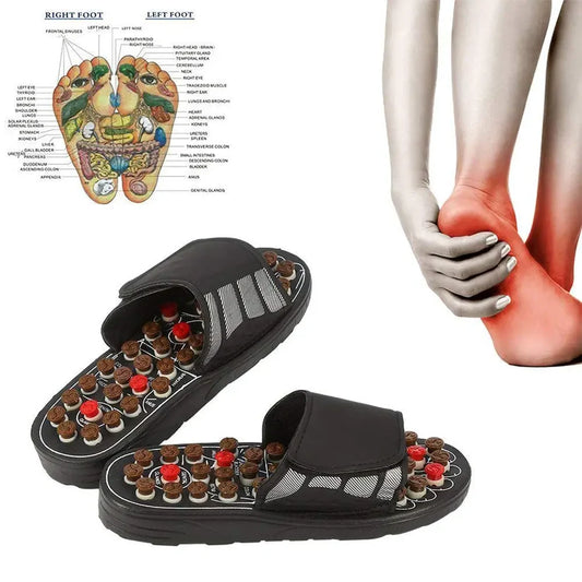 ReflexSoothe: Acupuncture Therapy Foot Massager Slippers