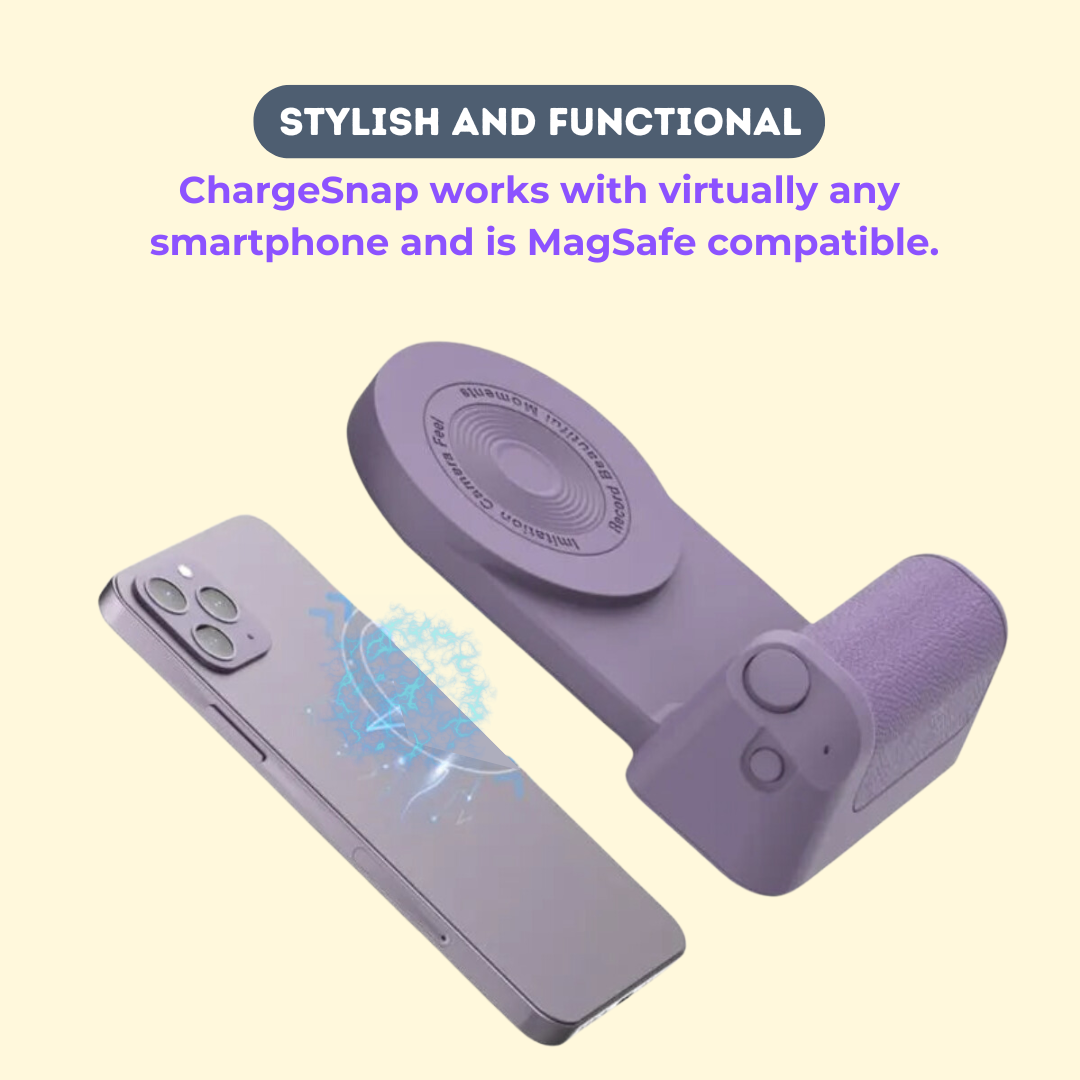 ChargeSnap- Wireless Charger & Camera Handle